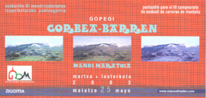 Gorbea-Barren 2003